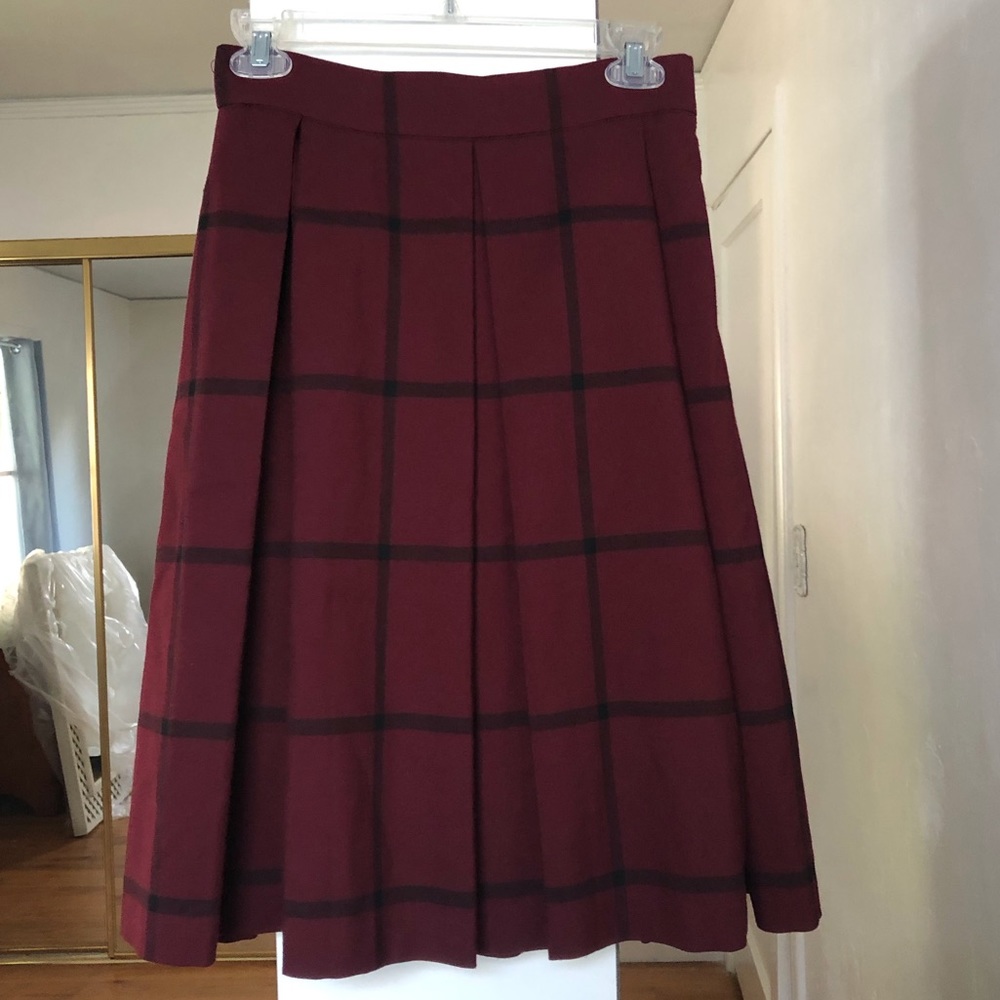 Banana Republic Box Pleated Skirt Size 0